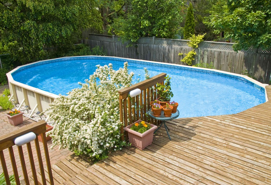 Above Ground Pools: How to Create Privacy and Style with a Deck hero image