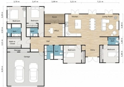 3D Visualization and Floor Plans service image